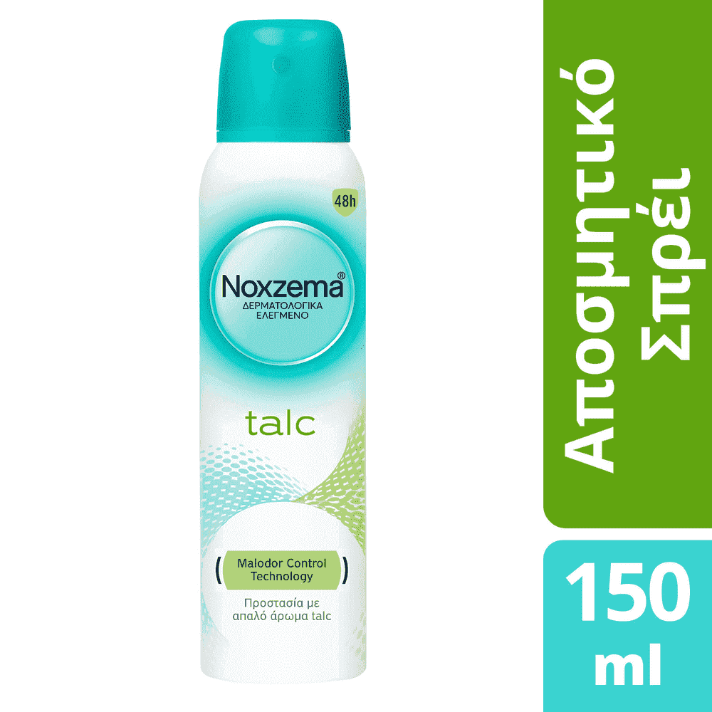 Noxzema Talc Αποσμητικό Σώματος Σπρέυ 150ml
