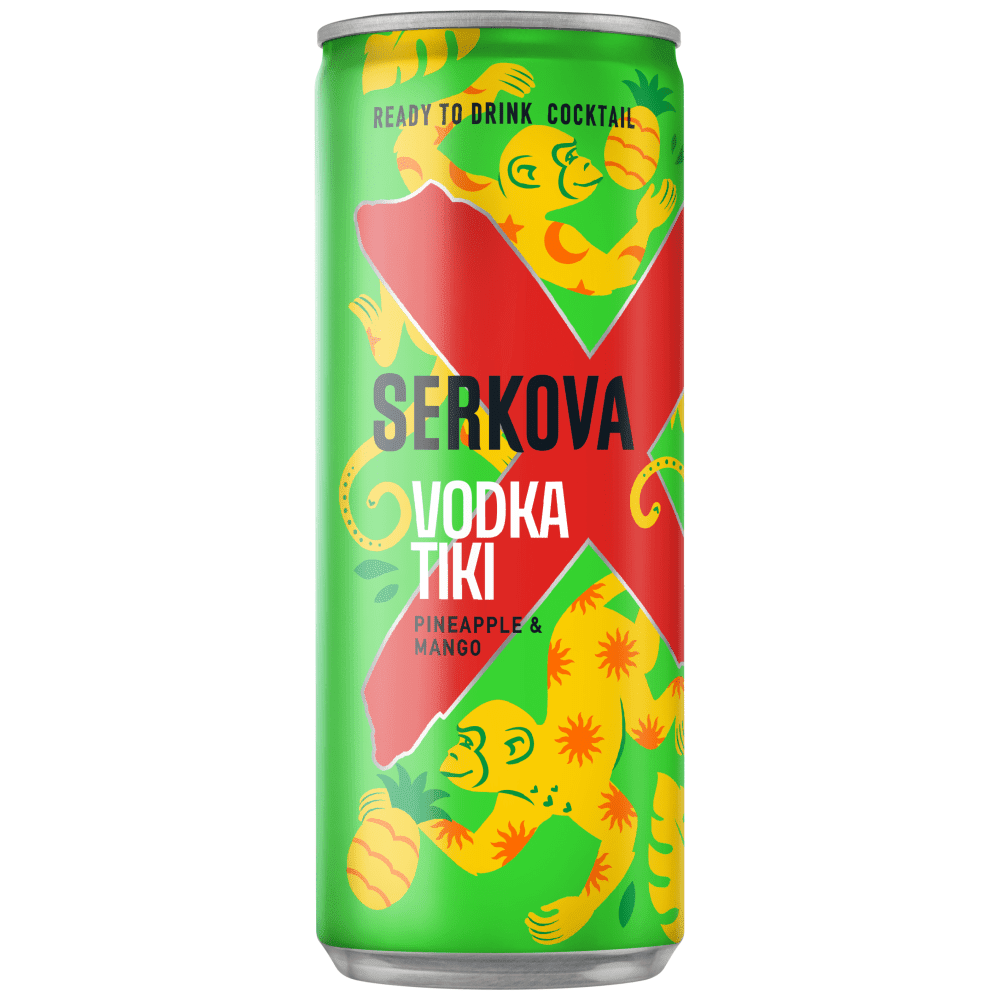 Sercova Βότκα Tiki RTD 250ml
