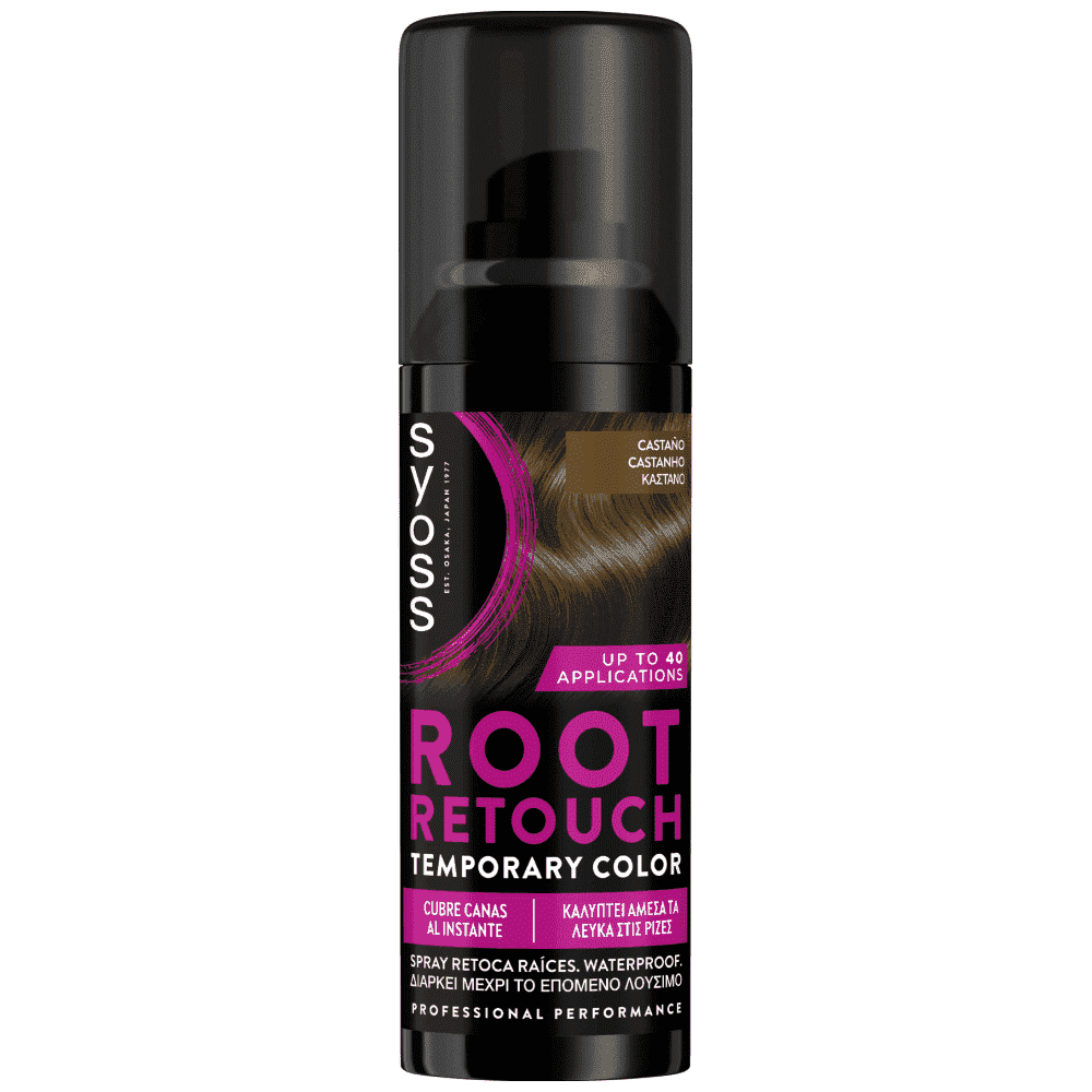 Syoss Root Retouch Καστανό 120ml