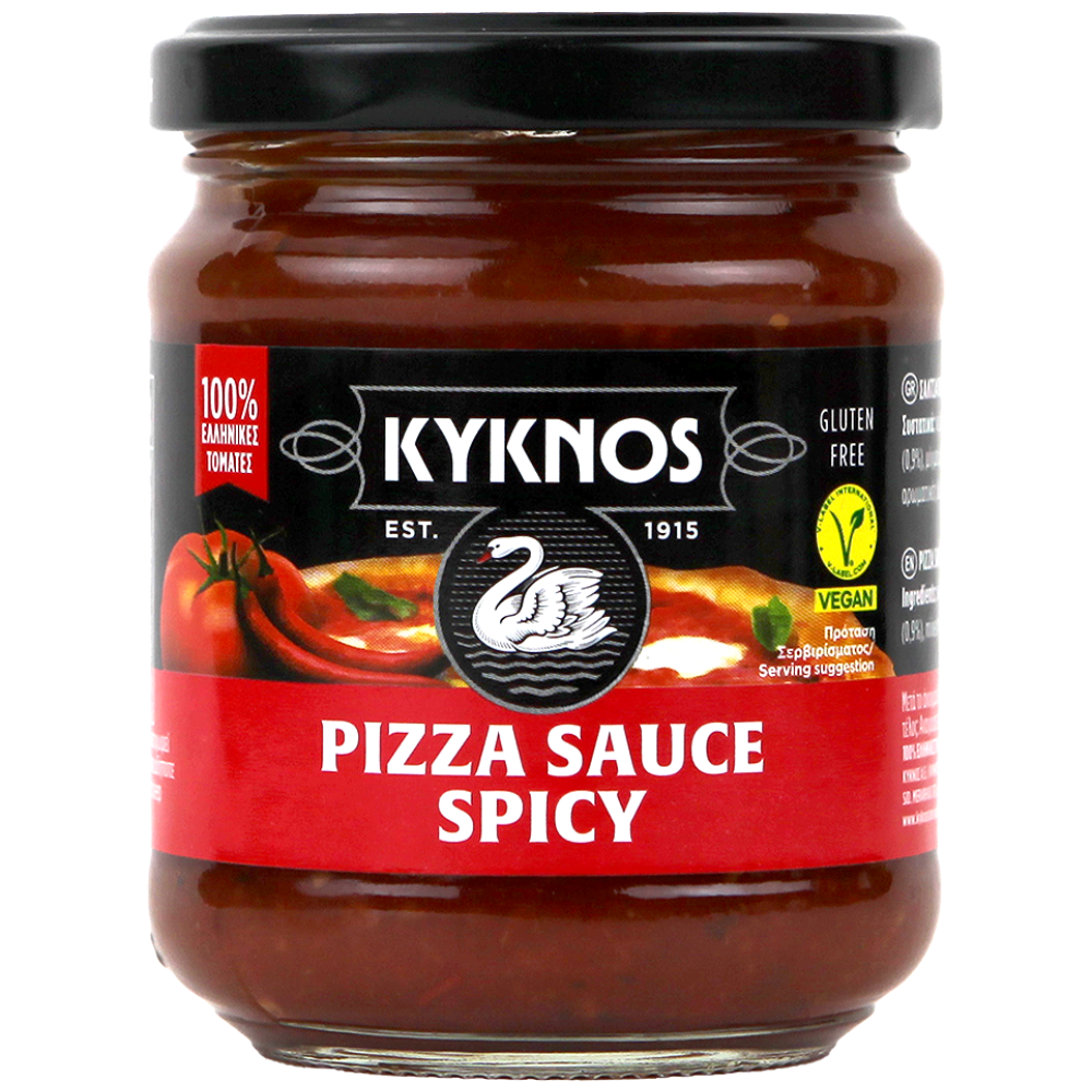 Kyknos Σάλτσα Τομάτας Για Πίτσα Πικάντικη 195gr