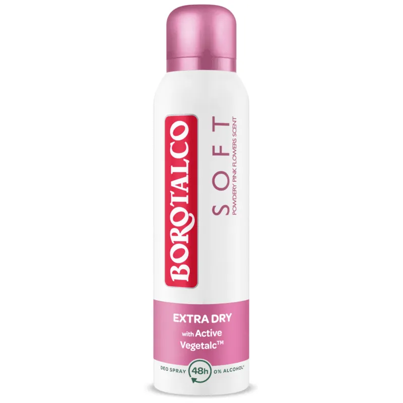 Borotalco Αποσμητικό Σώματος Soft Σπρέυ 150ml