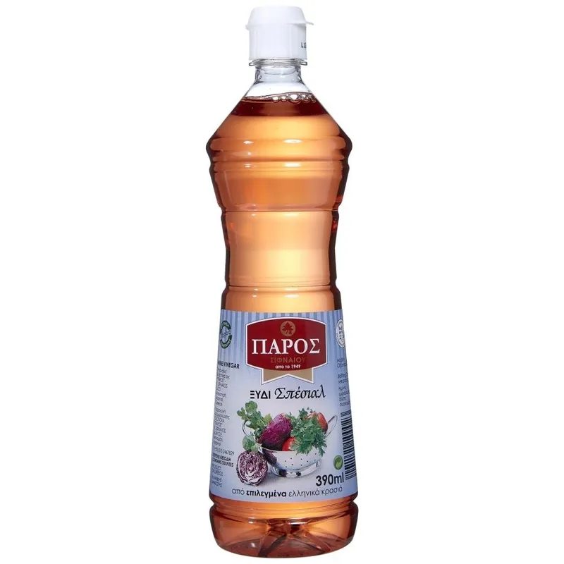Πάρος Ξύδι Πλαστική Φιάλη 390ml