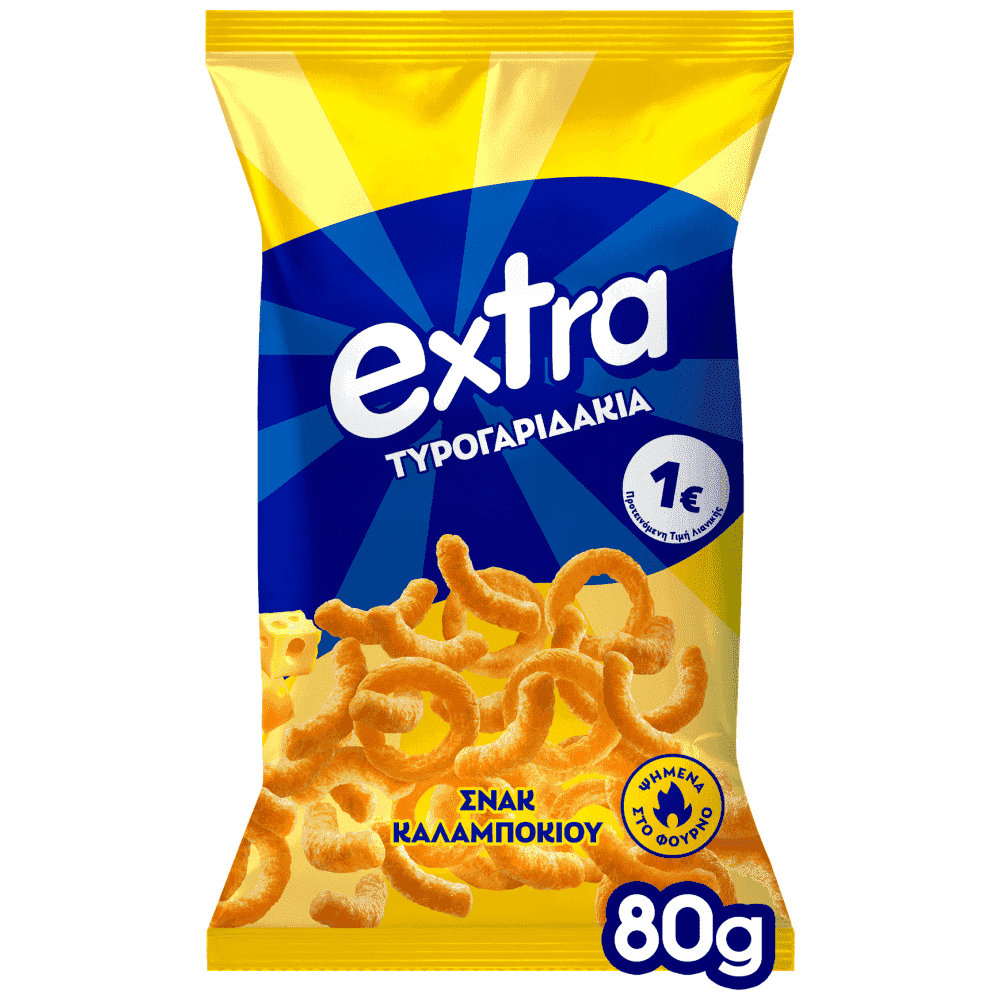 Extra Τυρογαριδάκια 80gr