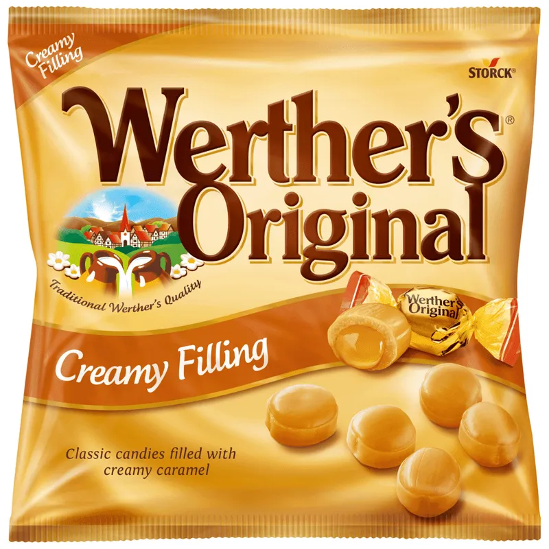Werthers Original Καραμέλες Creamy Filling 135gr
