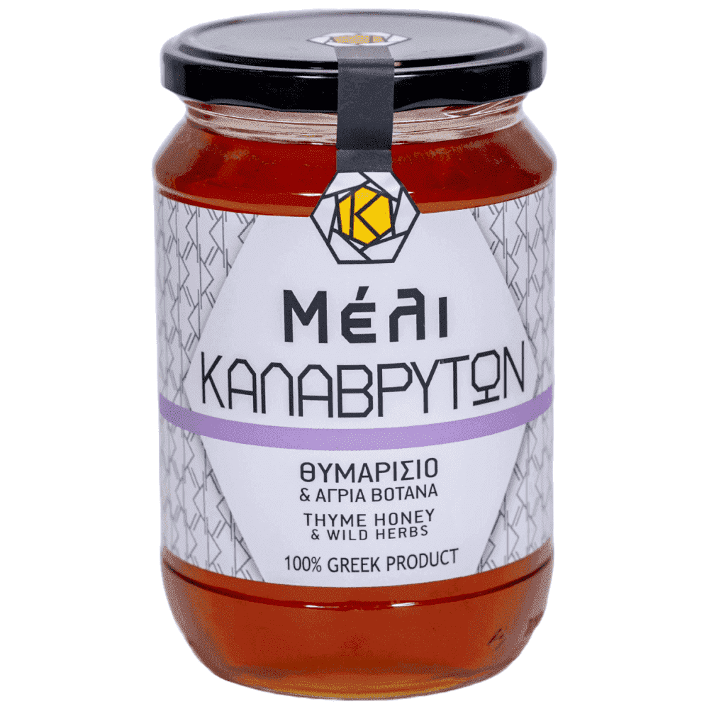 Μέλι Καλαβρύτων Θυμαρίσιο & Άγρια Βότανα 930gr