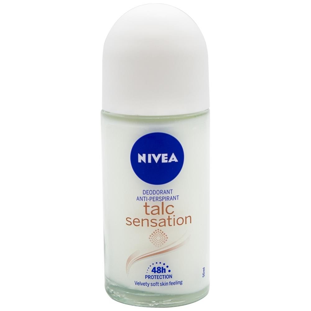 Nivea Deo Talc Sensation Roll-On Γυναικείο 50ml