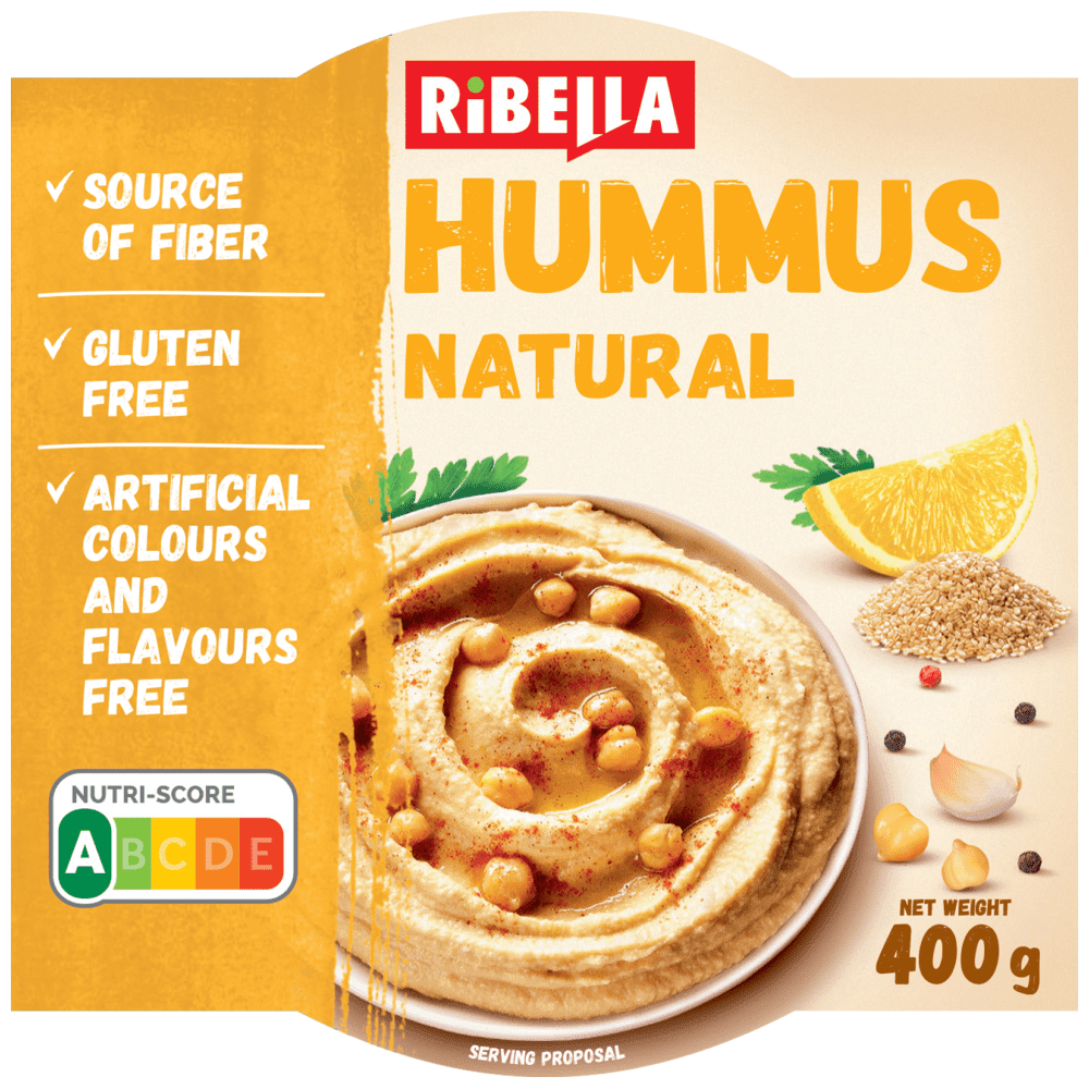 Ribella Hummus Natural 400gr