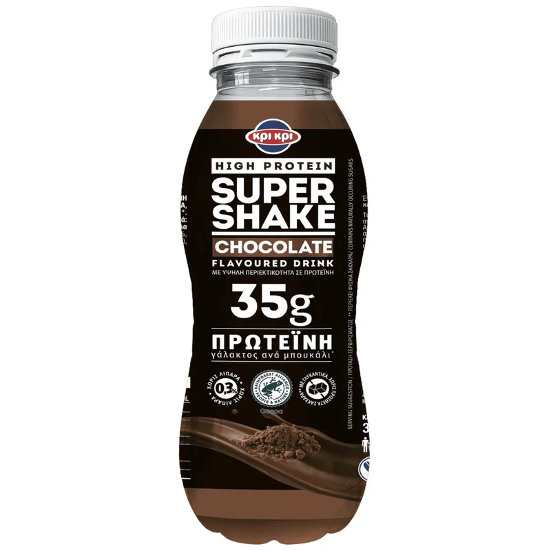 Κρι Κρι Super Shake High Protein Σοκολάτα 330ml