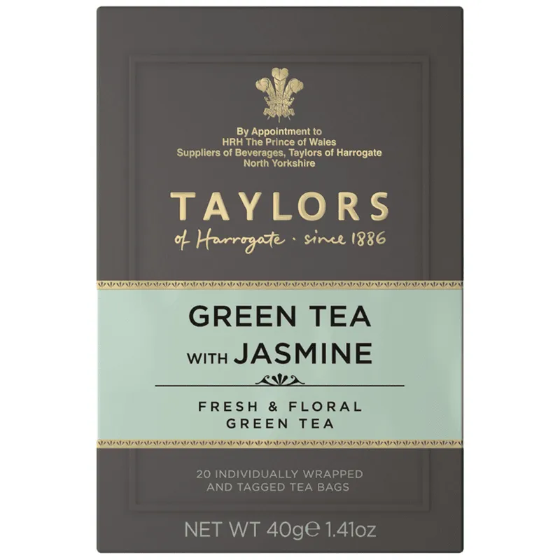 Taylors Τσάι Πράσινο Τζασμιν 20 Φύλλων 40gr
