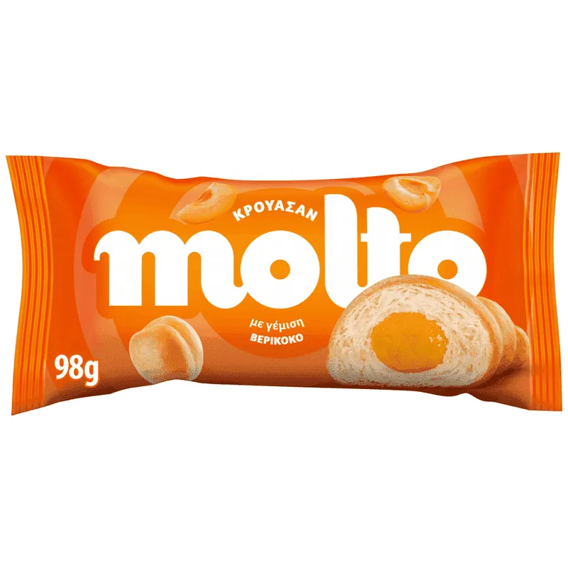 Molto Κρουασάν Βερύκοκο 98gr