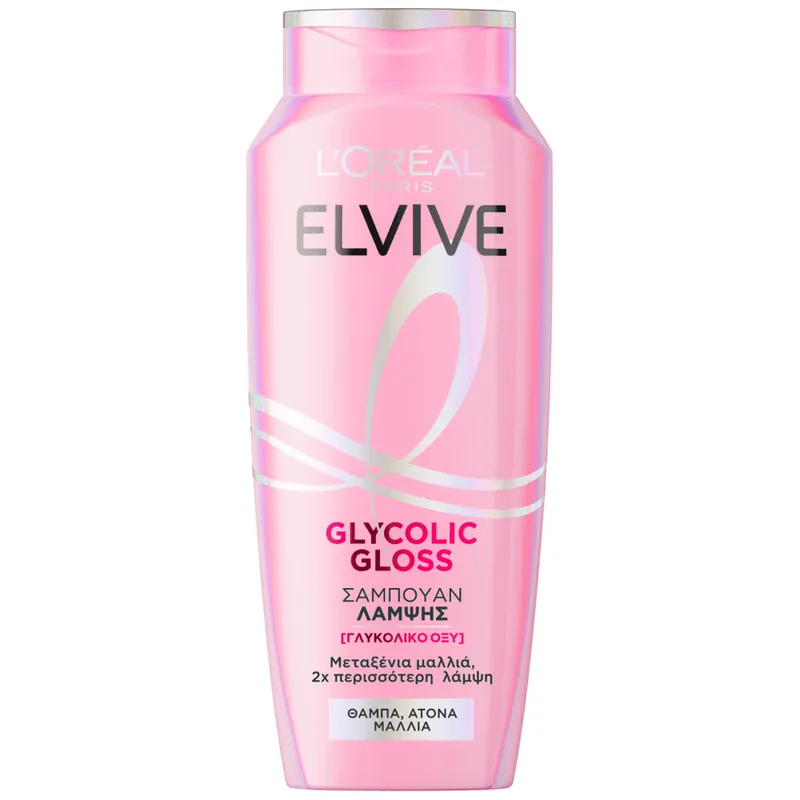 Elvive Glycolic Gloss Σαμπουάν Λάμψης 400ml