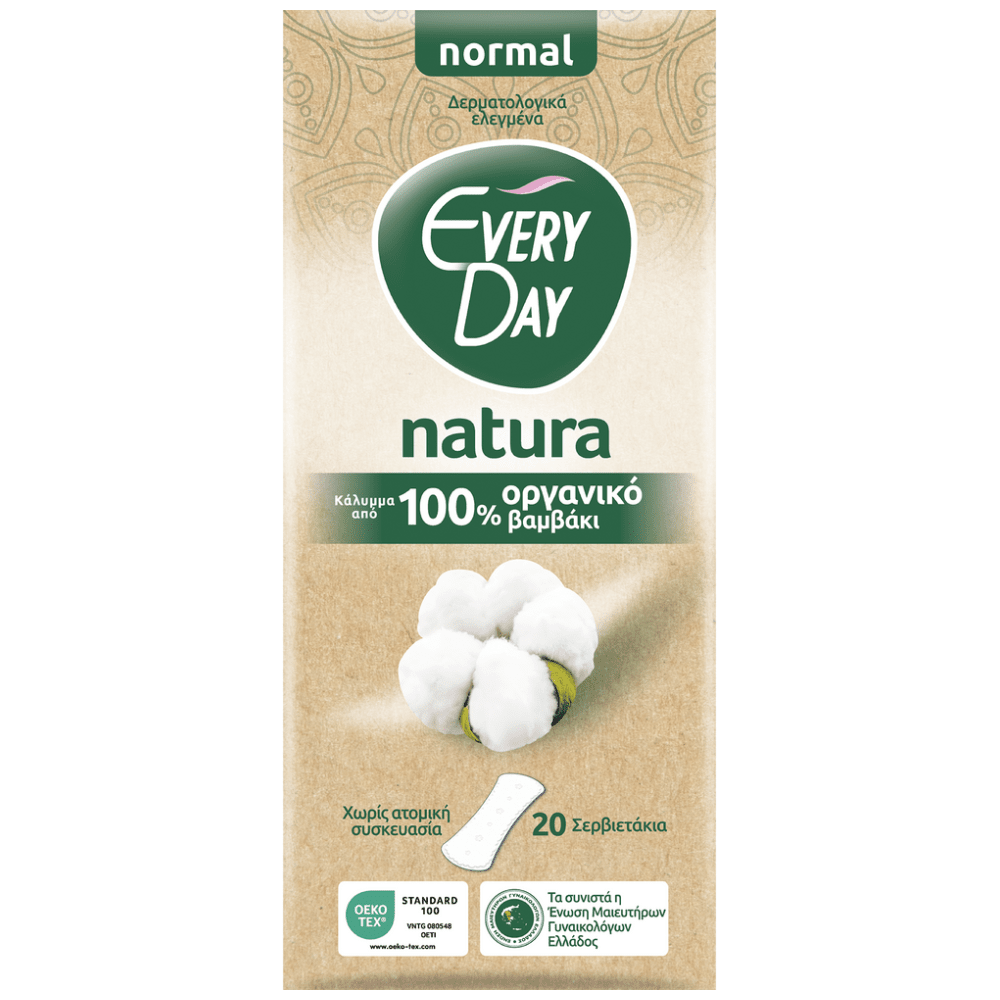 EveryDay Natura Normal Σερβιετάκια 20τεμ
