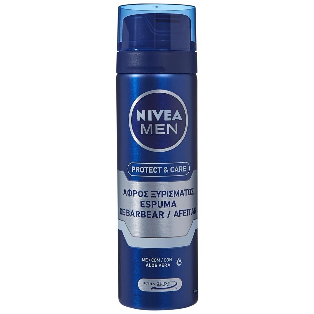 Nivea Men Αφρός Ξυρίσματος Κανονικά 200ml