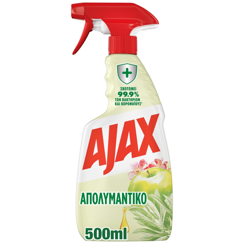 Ajax Καθαριστικό Απολυμαντικό Με Αιθέρια Έλαια Αντλία 500ml