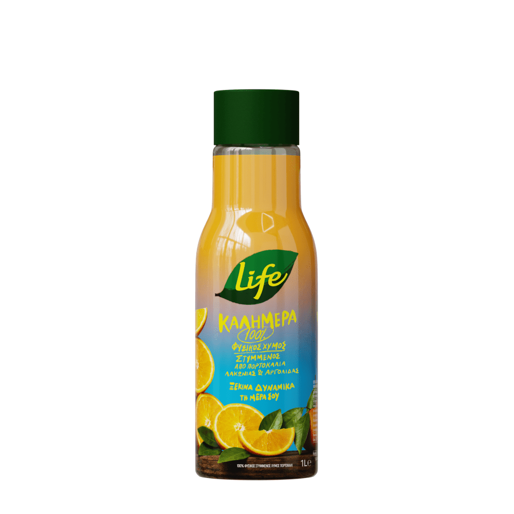 Life Καλημέρα Πορτοκάλι 1lt
