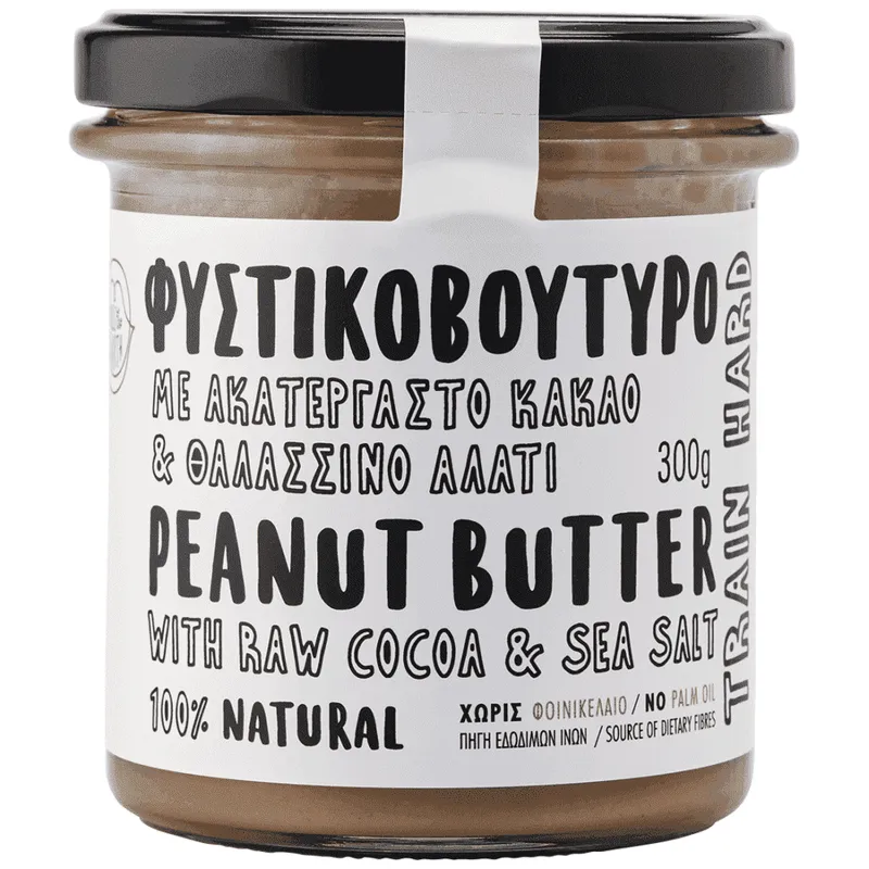 Kiss The Earth Φυστικοβούτυρο Κακάο Αλάτι 300gr