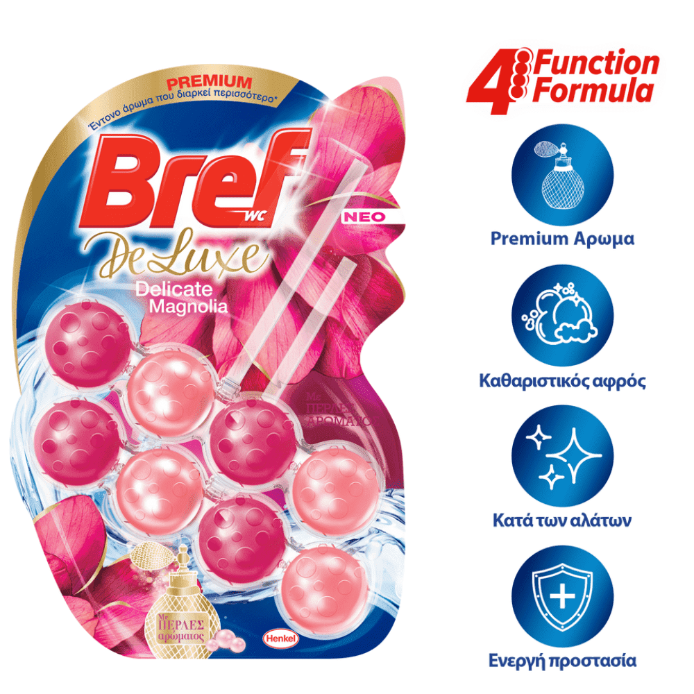 Bref WC Block Duo Deluxe Magnolia 2x50gr