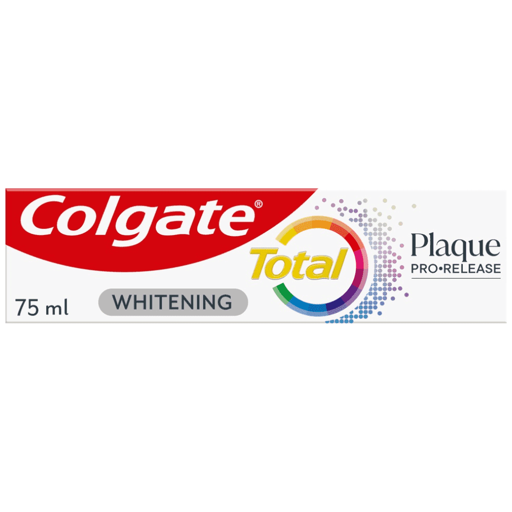 Colgate Οδοντόκρεμα Τotal Plaque White 75ml