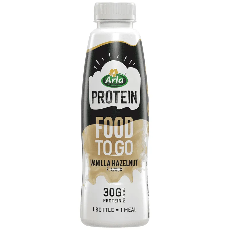 Arla Protein Food To Go Βανίλια Φουντούκι 500ml