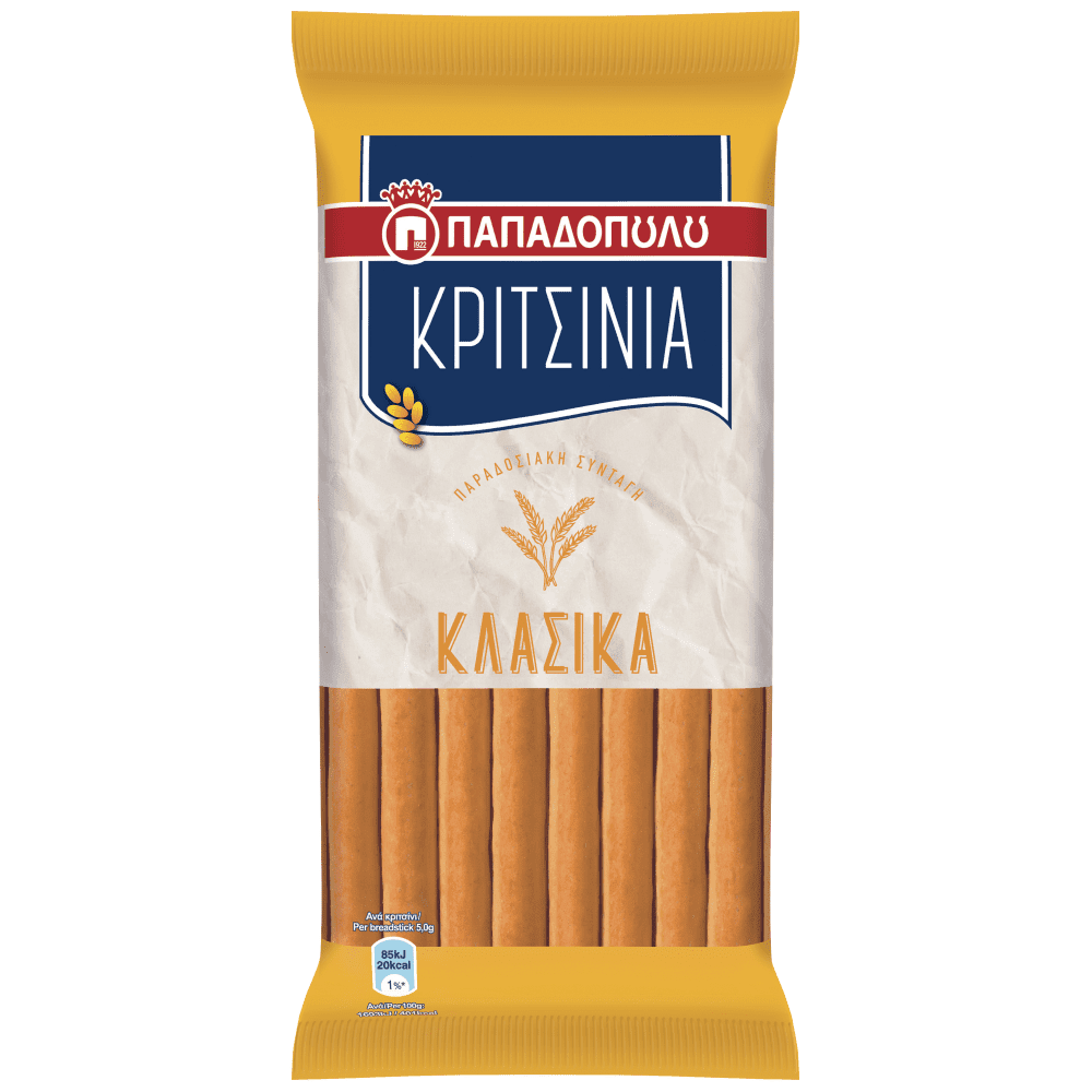 Παπαδοπούλου Κριτσίνια Κλασσικά 110gr