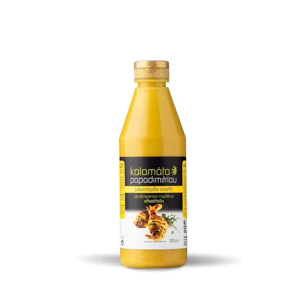 Kalamata Μουστάρδα Απαλή Squeeze 520gr
