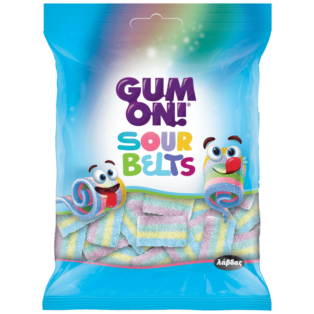Gum on Ζελινια Sour Belts 70gr