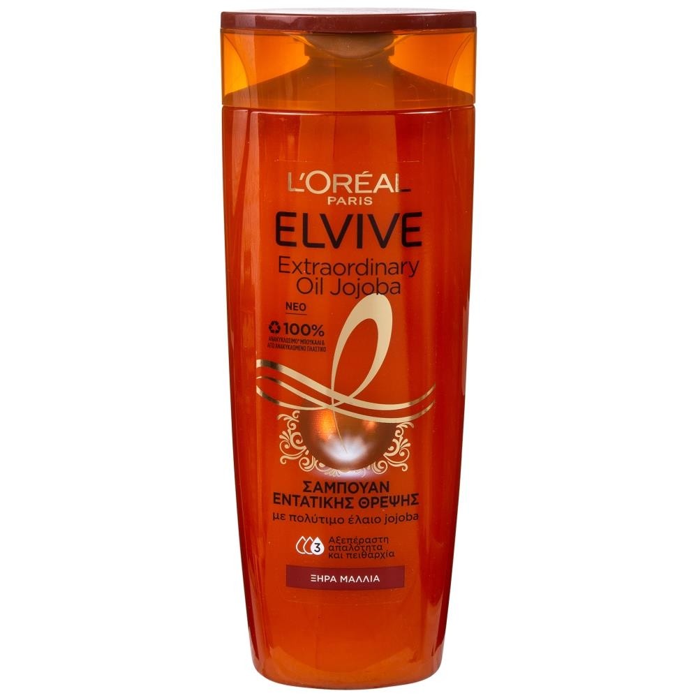 Elvive Extraordinary Jojoba Σαμπουάν 400ml