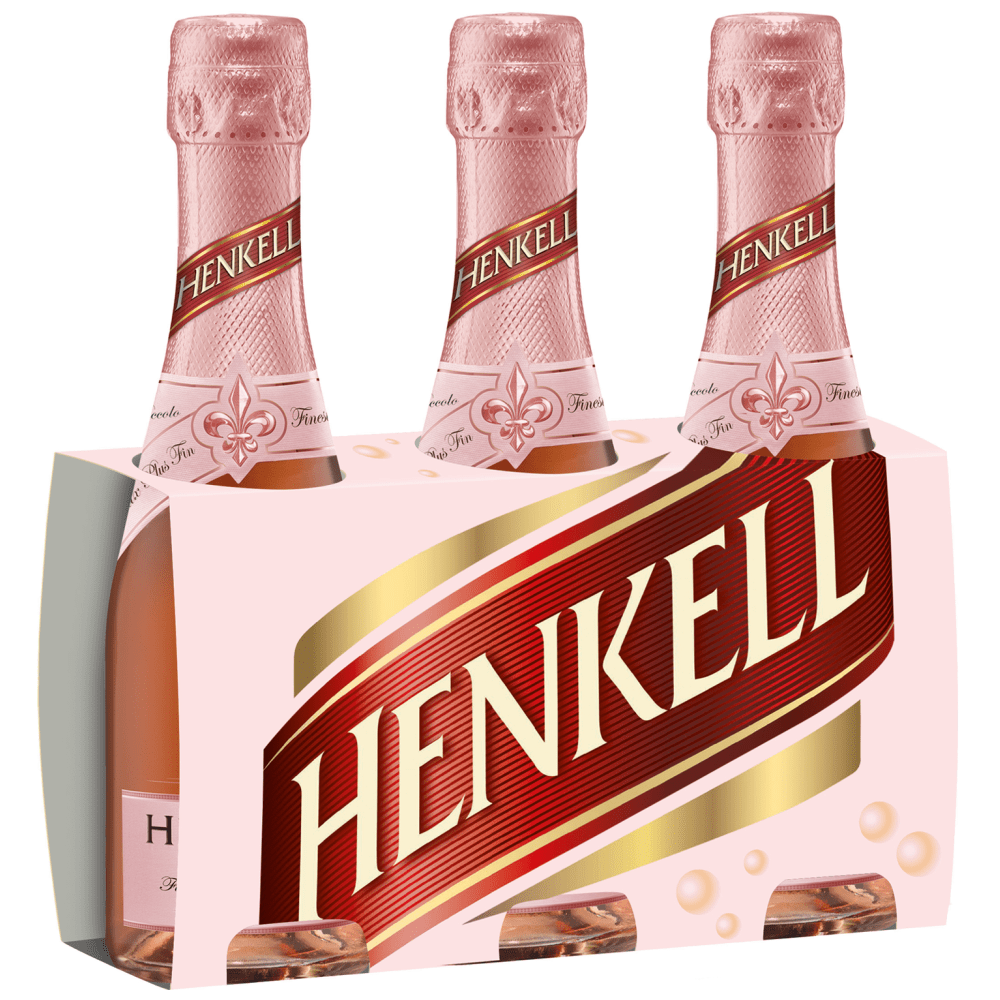 Henkell Αφρώδης Ροζέ Οίνος 200ml 3τεμ