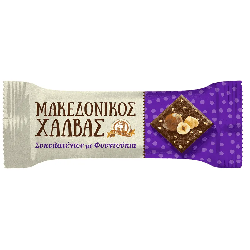 Μακεδονικός Χαλβάς Σοκολατένιος Φουντούκια 40gr
