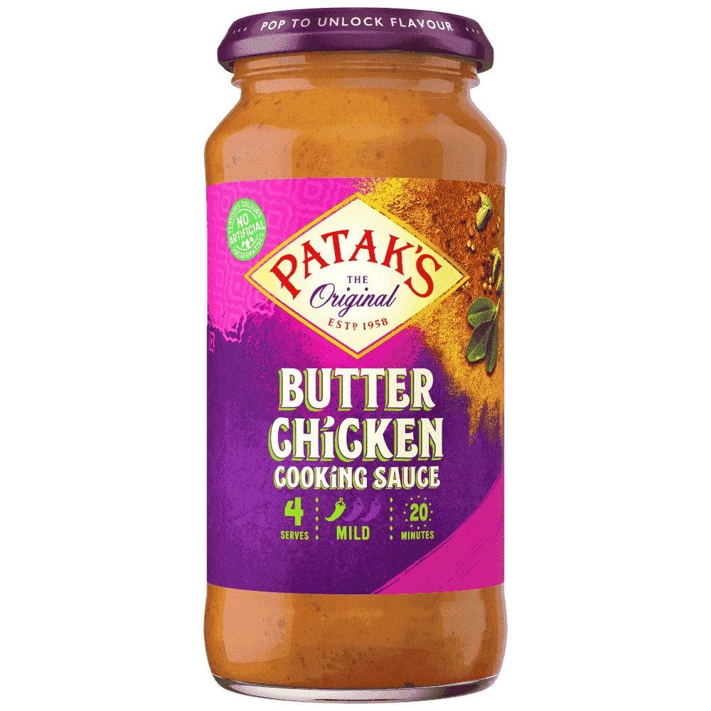 Patak's Σως Καρυ Butter Chicken 450gr