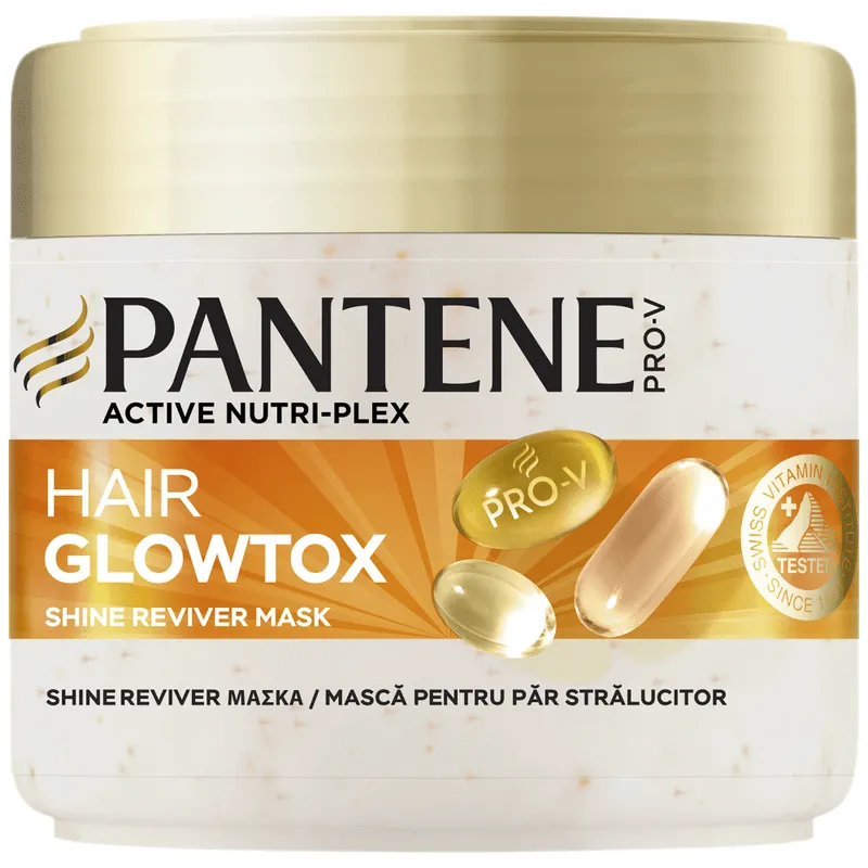 Pantene Μάσκα Glowtox 300ml
