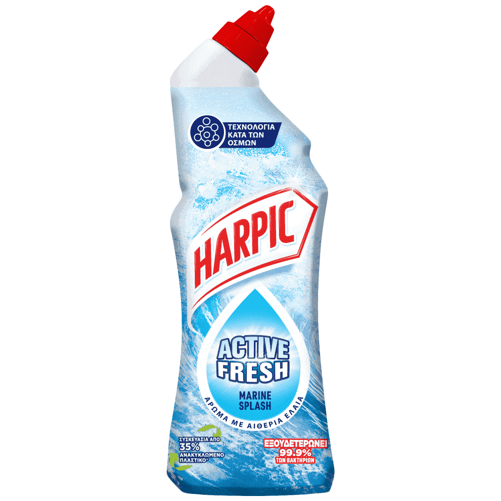 Harpic Υγρό WC Active Fresh Ocean 750ml