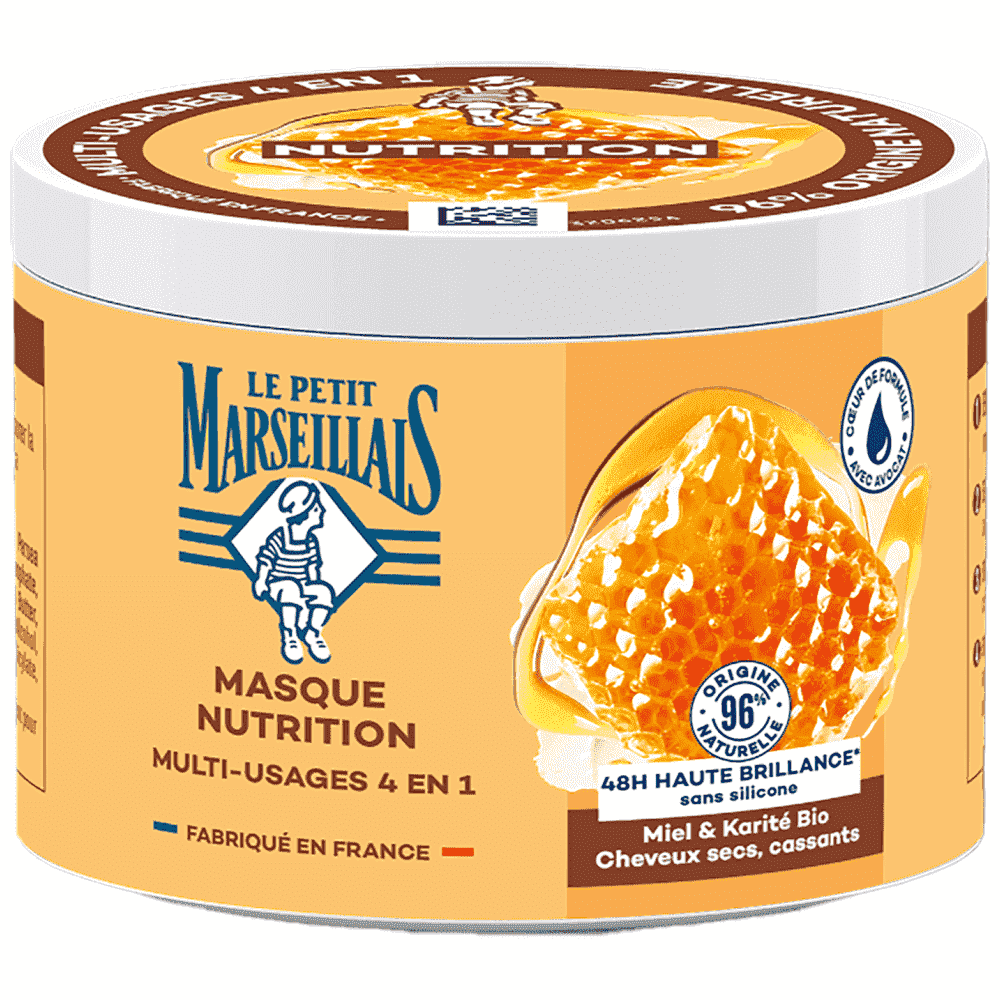 Le Petit Marseillais Μάσκα Μαλλιών Nutrition Karite 370ml