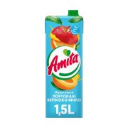 AMITA Φρουτοποτό Πορτοκάλι Βερίκοκο Μήλο 1,5lt